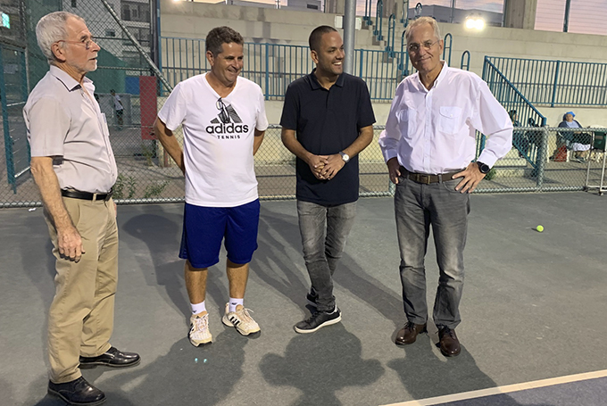 היסטוריה בעפולה: העיר תארח טורניר טניס 'פיוצ'ר' בינלאומי